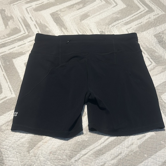 Sweaty Betty The Power Black Athletic Shorts Pockets L Large - Picture 8 of 10